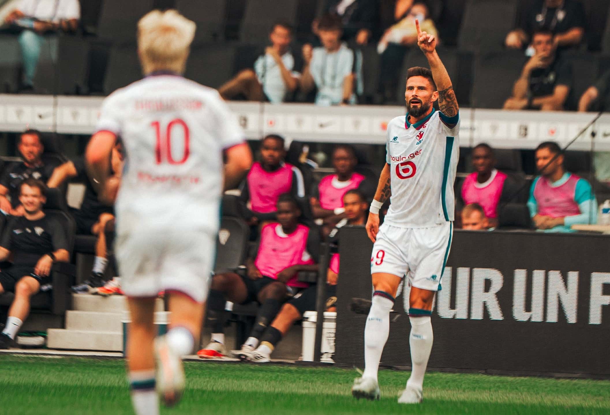 Olivier Giroud, attaquant du LOSC.