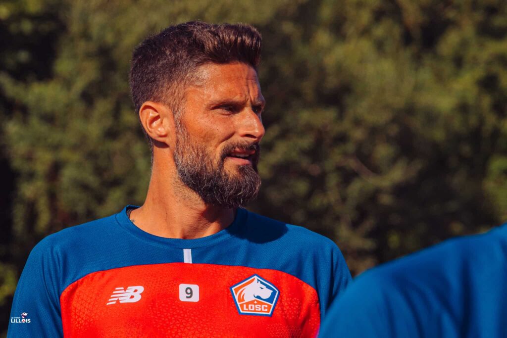 Olivier Giroud, attaquant du LOSC