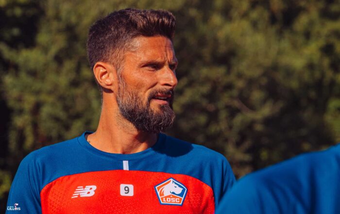 Olivier Giroud, attaquant du LOSC.