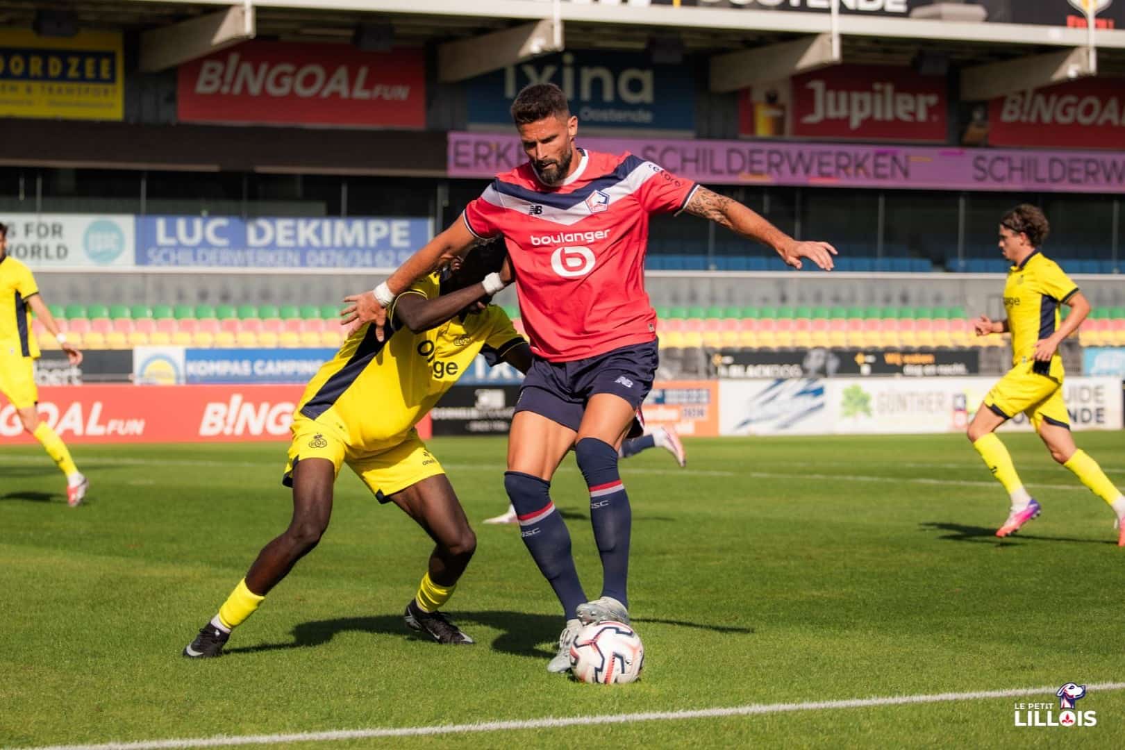 Olivier Giroud, attaquant exp&eacute;riment&eacute; du LOSC.