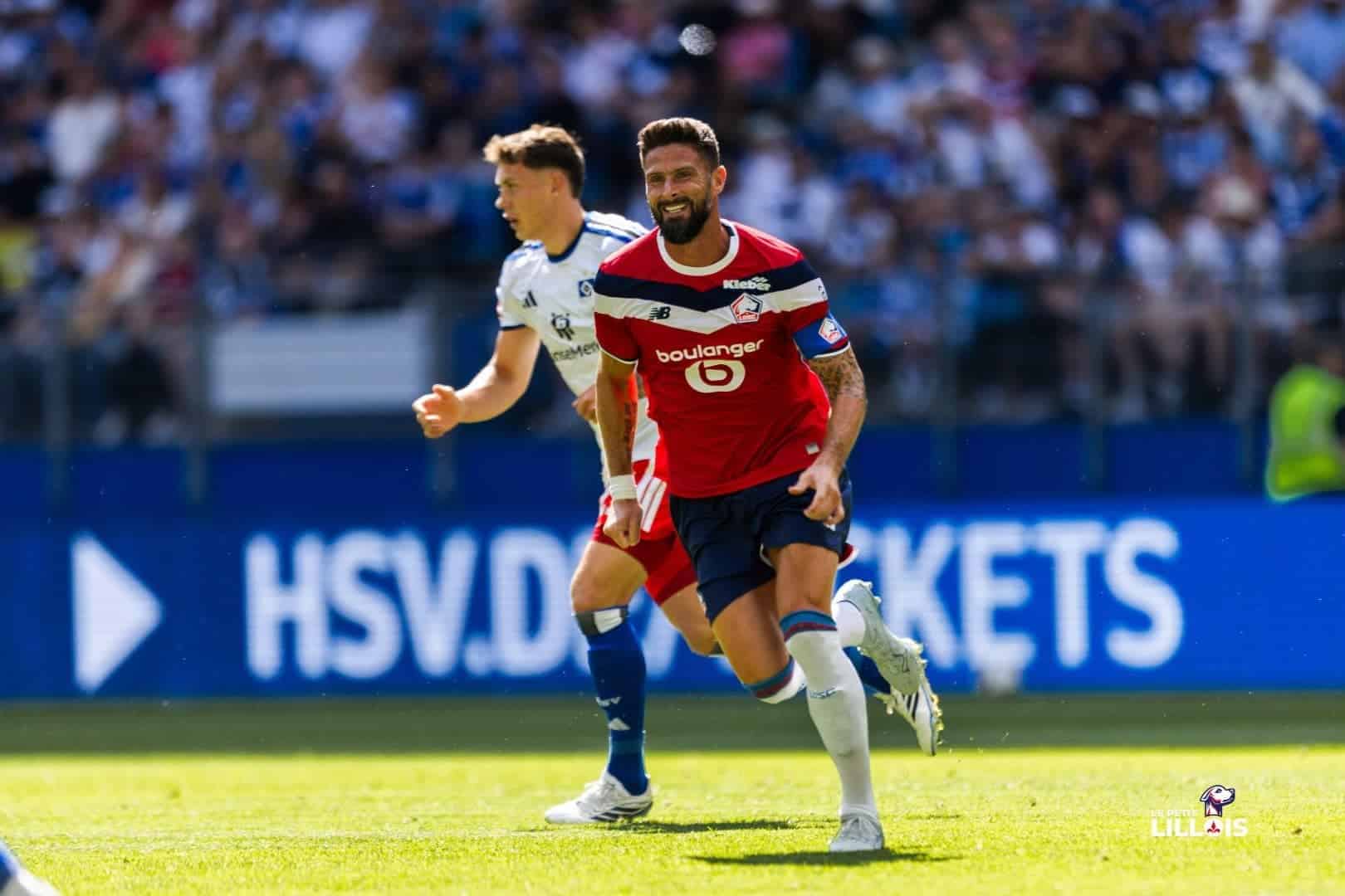 Olivier Giroud Olivier Giroud, attaquant du LOSC.