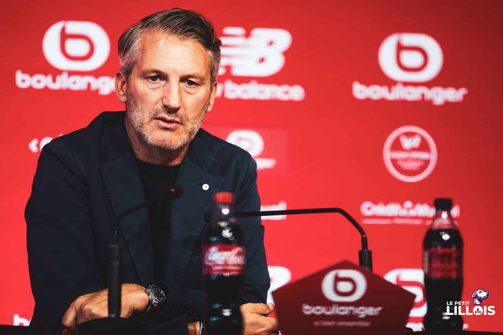 Olivier L&eacute;tang, pr&eacute;sident du LOSC.