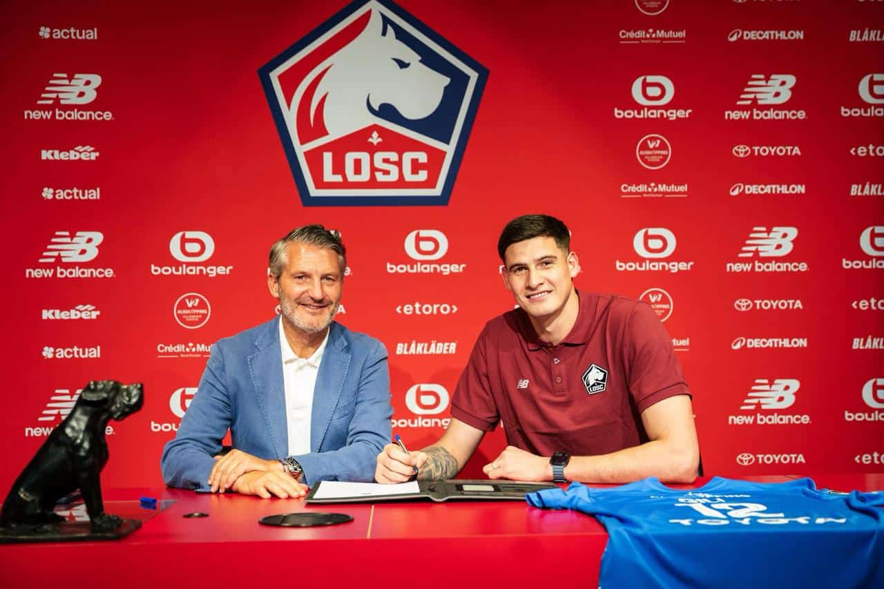 Orlando Gill, nouvelle recrue du LOSC.