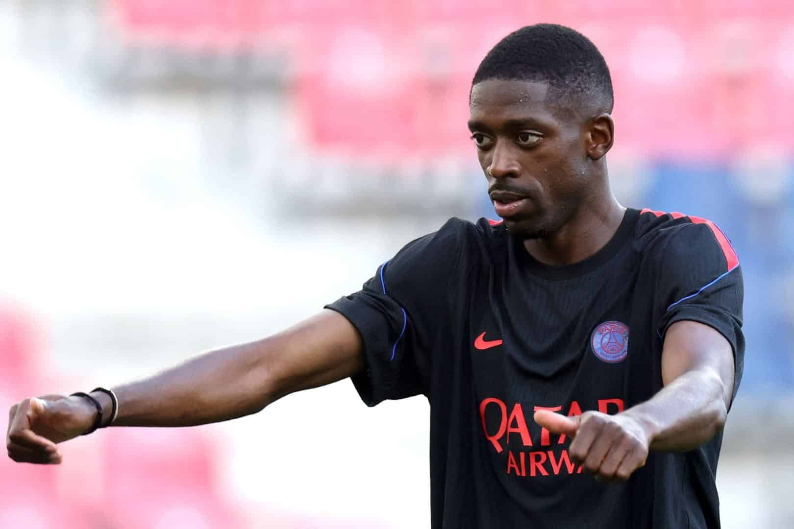 Ousmane Demb&eacute;l&eacute;, joueur du Paris Saint-Germain.