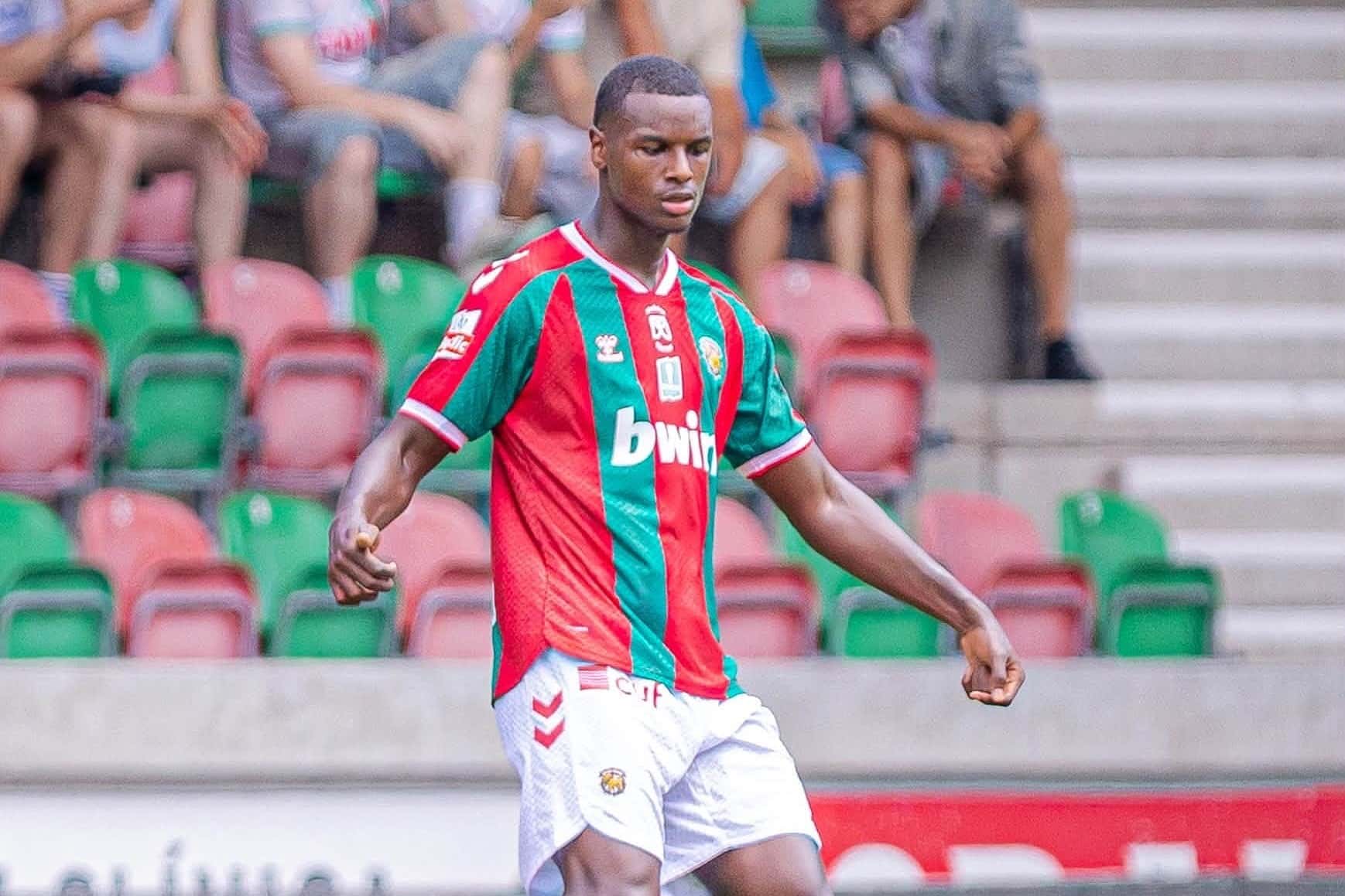 Rafael Fernandes, d&eacute;fenseur central pr&ecirc;t&eacute; par le LOSC au CS Maritimo.