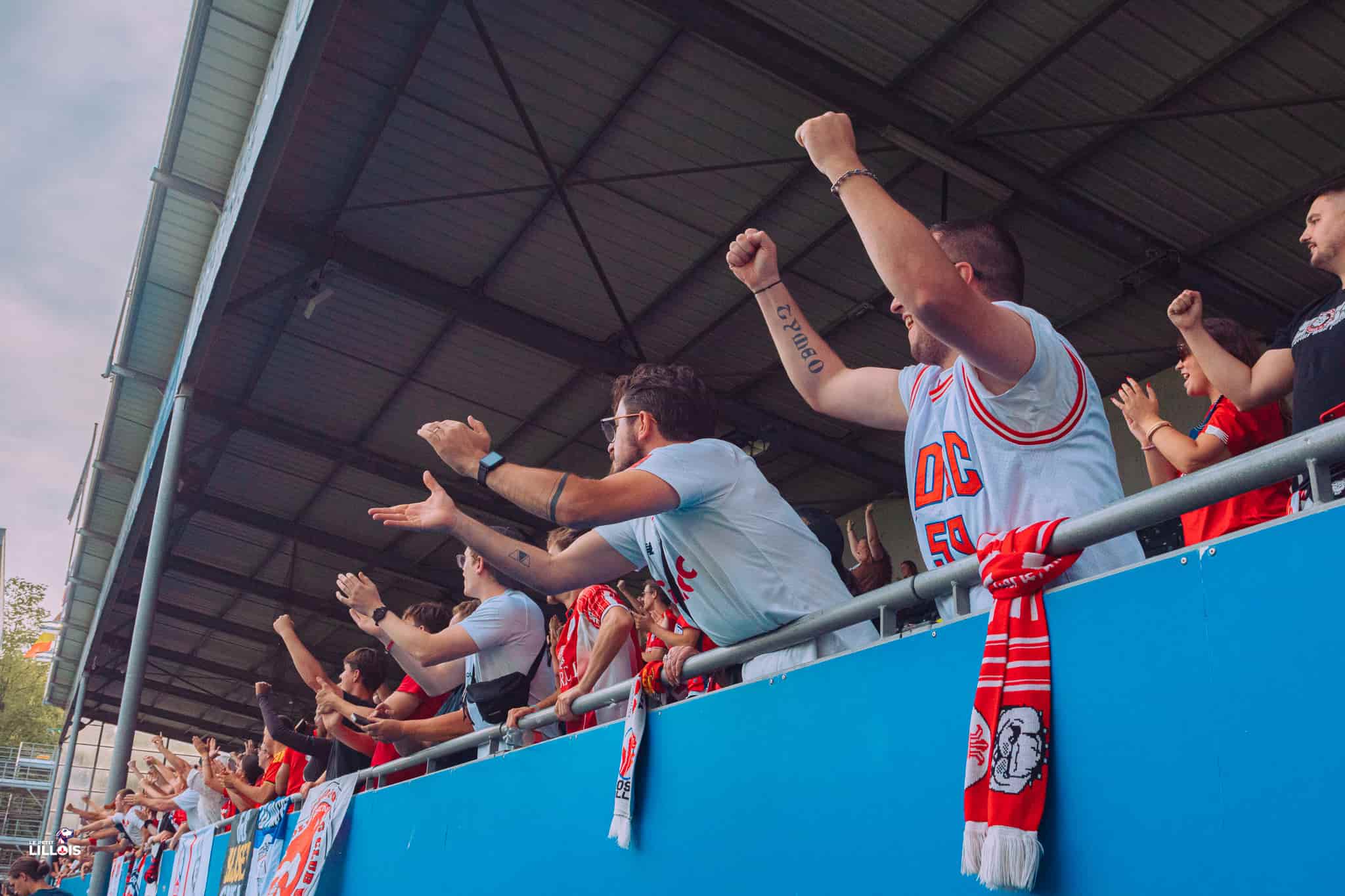Supporters LOSC Les supporters LOSC de retour au stade.