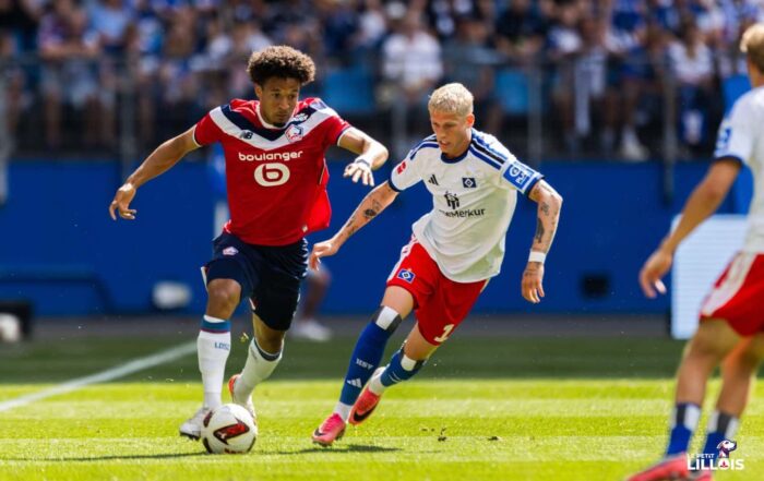 Tiago Santos, lat&eacute;ral droit du LOSC.