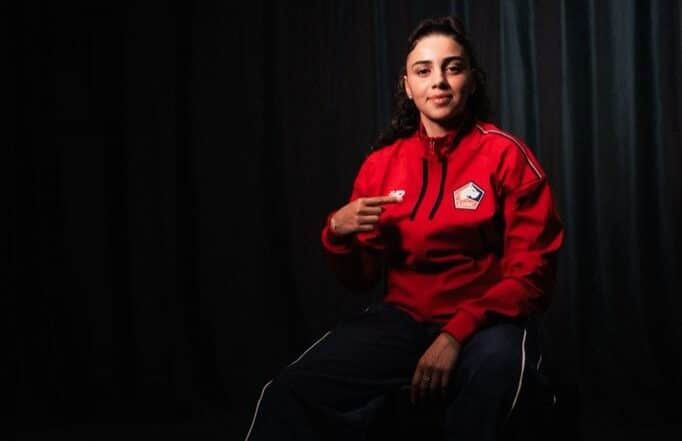 Wissem Bouzid, joueuse du LOSC.
