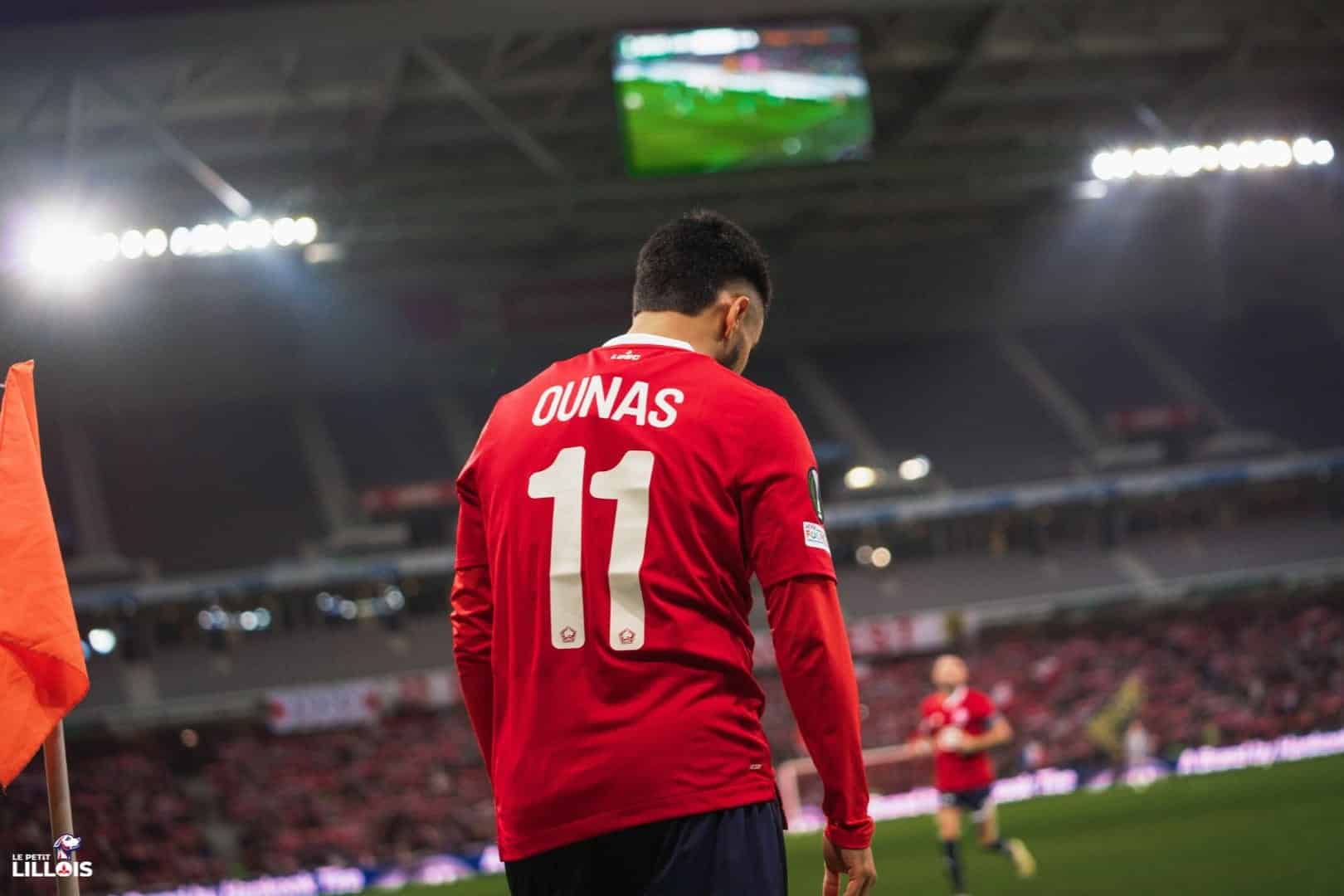Adam Ounas, ailier du LOSC.