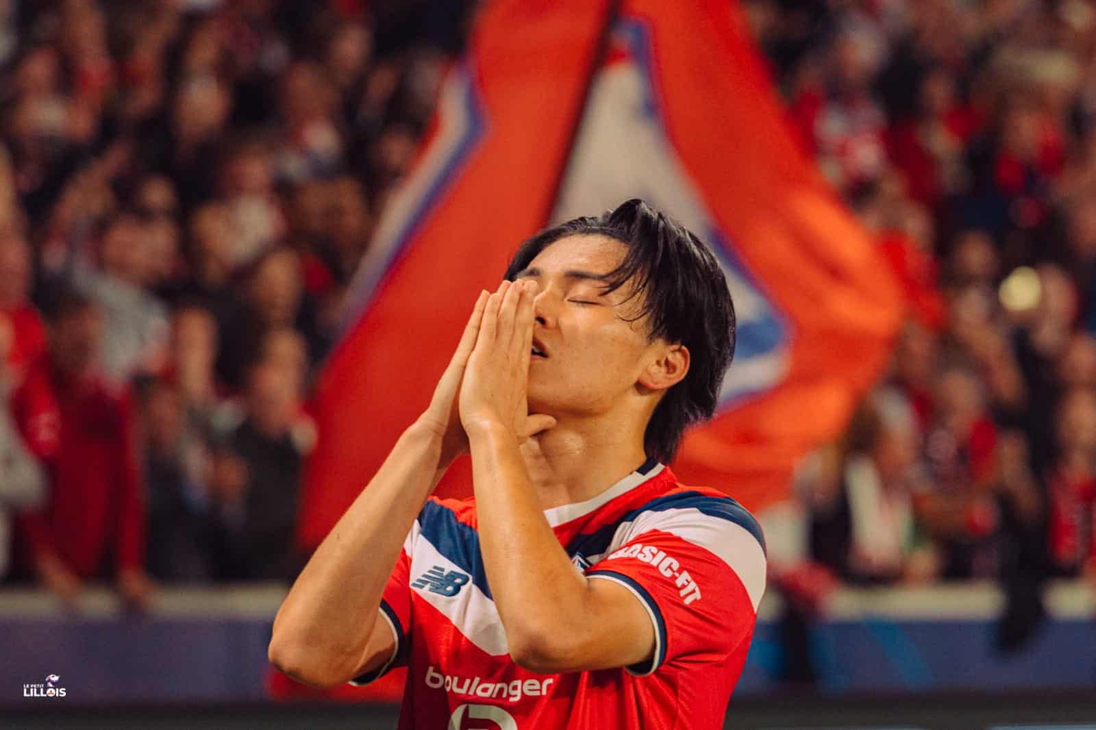Ayase Ueda, attaquant japonais du LOSC.