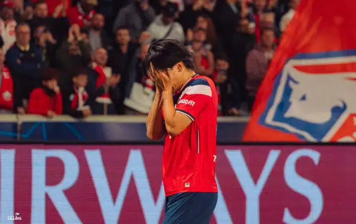 Ayase Ueda, attaquant du LOSC.