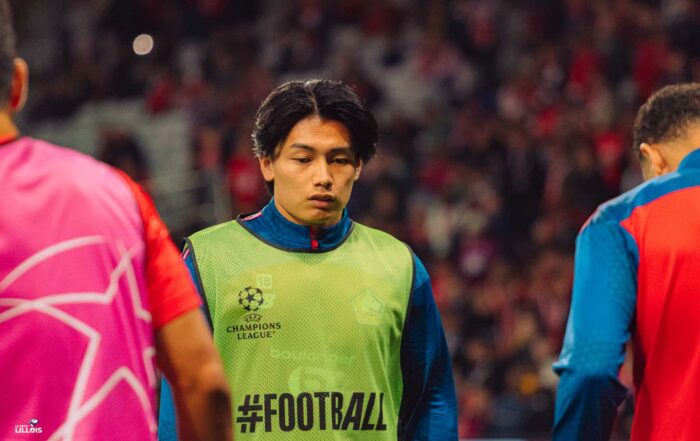 Ayase Ueda, attaquant japonais du LOSC.