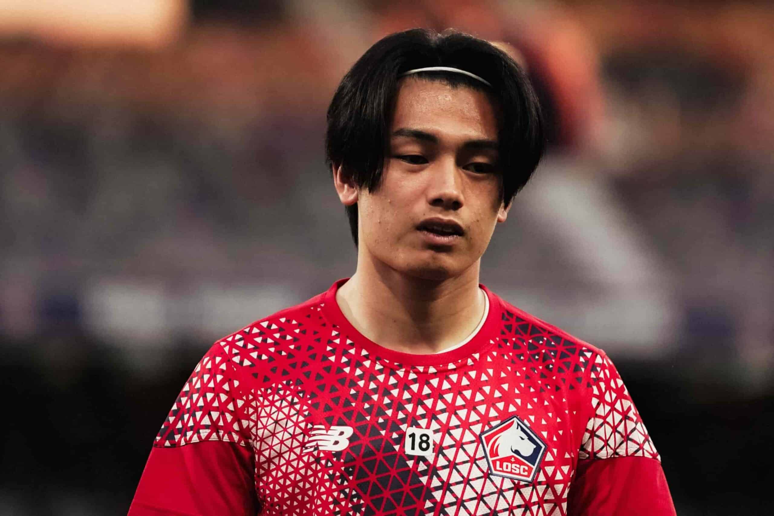 Ayase Ueda Ayase Ueda, nouvel attaquant du LOSC, buteur à Toulouse.