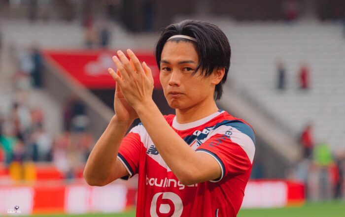 Ayase Ueda, attaquant du LOSC.