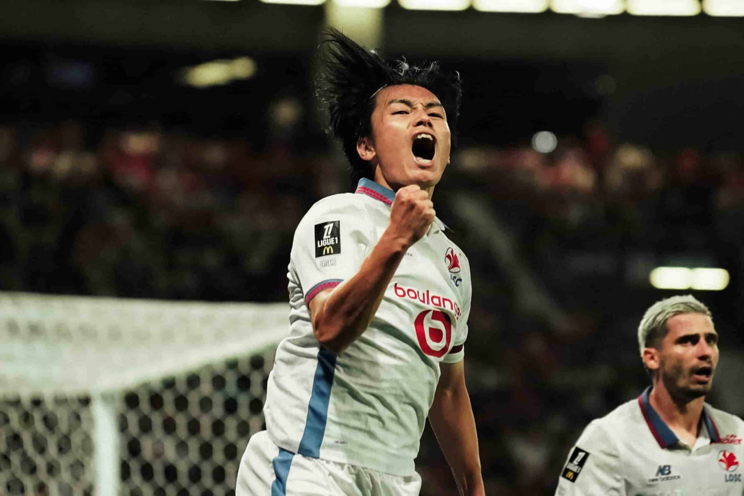 Ayase Ueda, nouvel attaquant du LOSC.