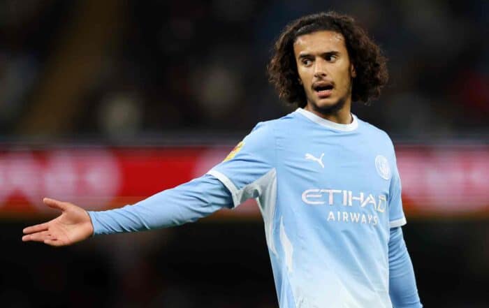 MANCHESTER, ENGLAND - SEPTEMBER 17: Ayyoub Bouaddi of Manchester City during the Carabao Cup Third Round match between Manchester City and Norwich City at Etihad Stadium on September 17, 2026 in Manchester, England.