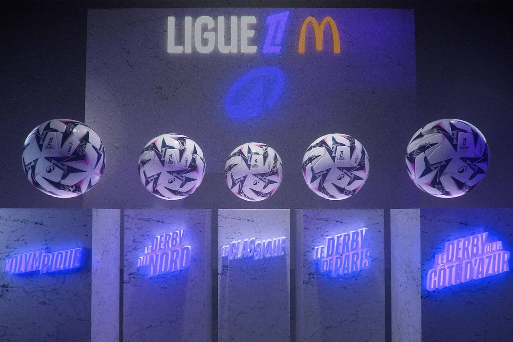De nouveaux ballons pour les plus belles affiches de Ligue 1.