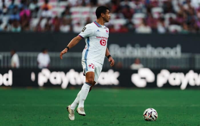 Benjamin Andr&eacute;, capitaine du LOSC.