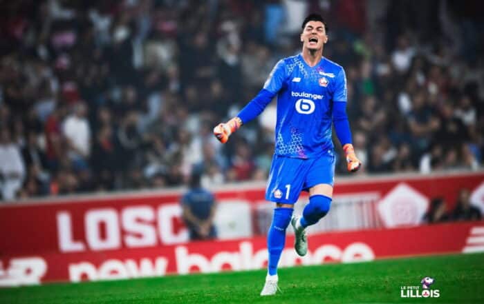 Berke Özer, gardien de but du LOSC.