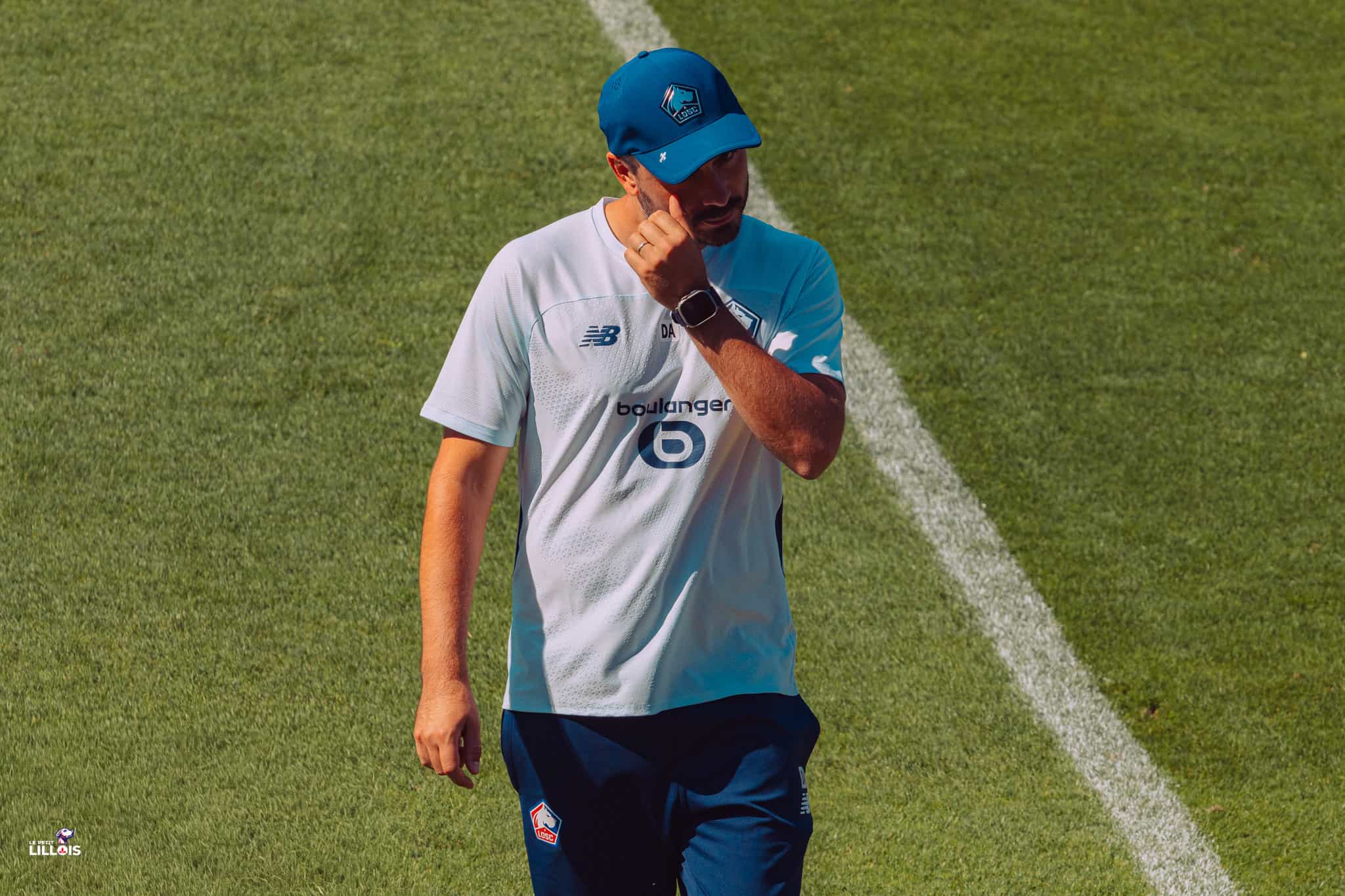 Davide Ancelotti Davide Ancelotti, entraîneur du LOSC.