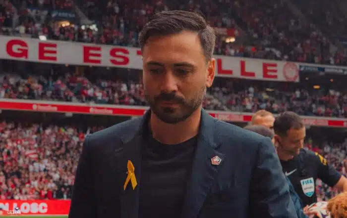 Davide Ancelotti, entraîneur du LOSC.