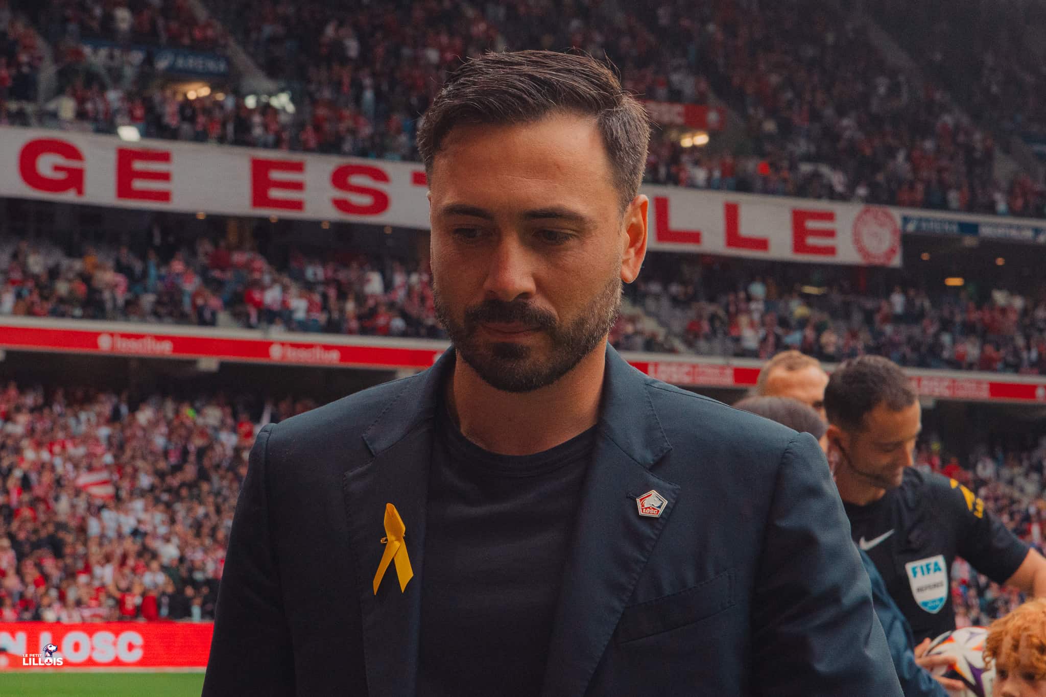 Davide Ancelotti, entra&icirc;neur du LOSC.