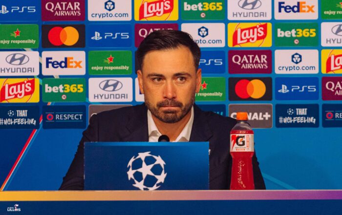 Davide Ancelotti, entraîneur du LOSC.