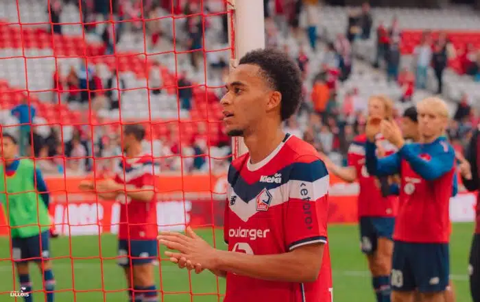 Ethan Mbappé, ailier droit du LOSC.