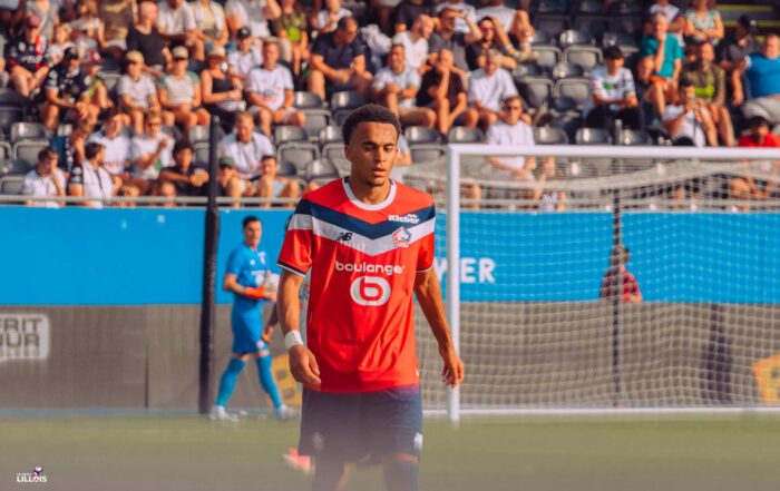 Ethan Mbapp&eacute;, ailier du LOSC.