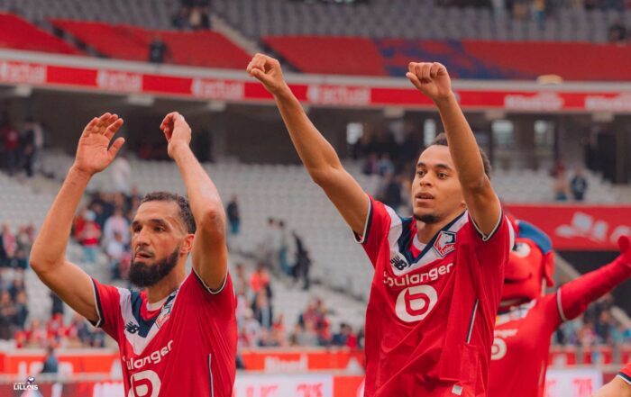 Ethan Mbapp&eacute;, ailier droit du LOSC.