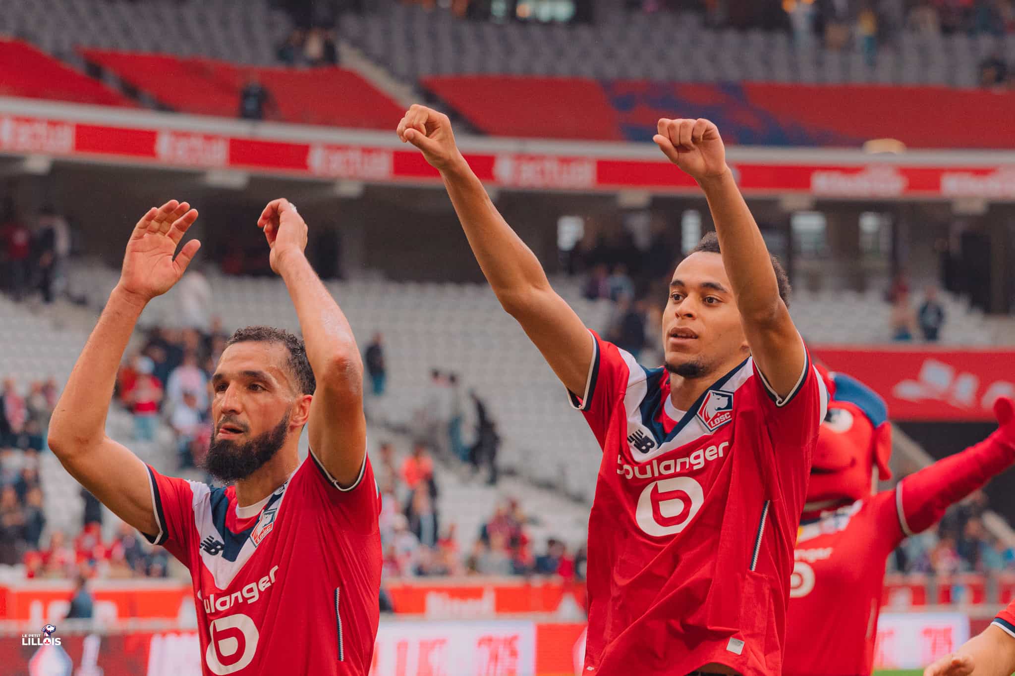 Ethan Mbapp&eacute;, ailier droit du LOSC.