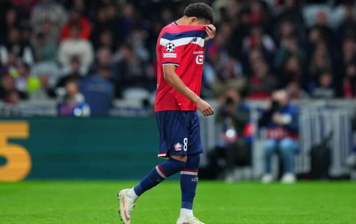 Ethan Mbappé, ailier du LOSC.