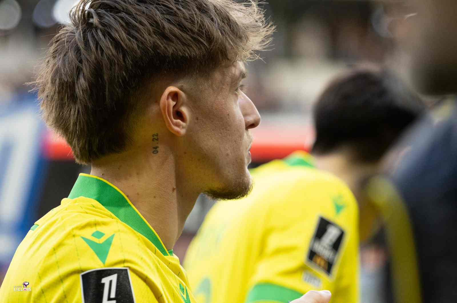 Un joueur du FC Nantes durant la saison 2025/2026.