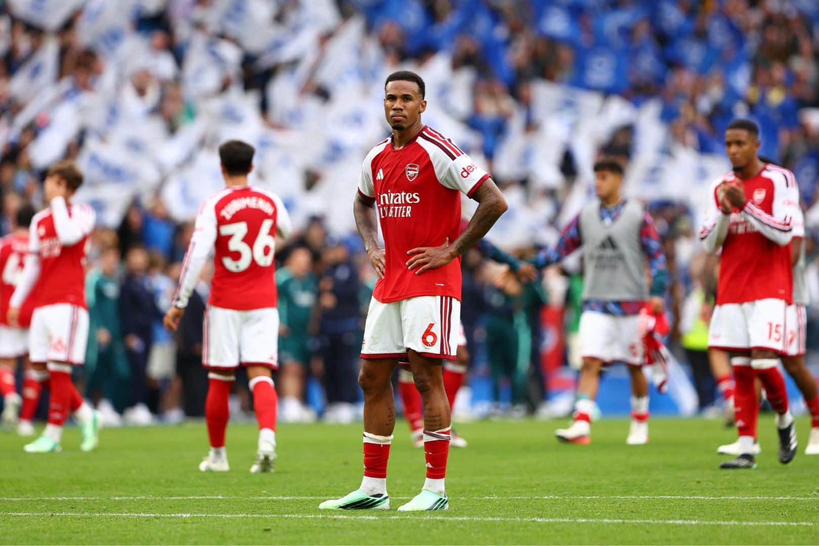 Gabriel Magalhães Gabriel Magalhães, ancien défenseur du LOSC aujourd'hui à Arsenal.
