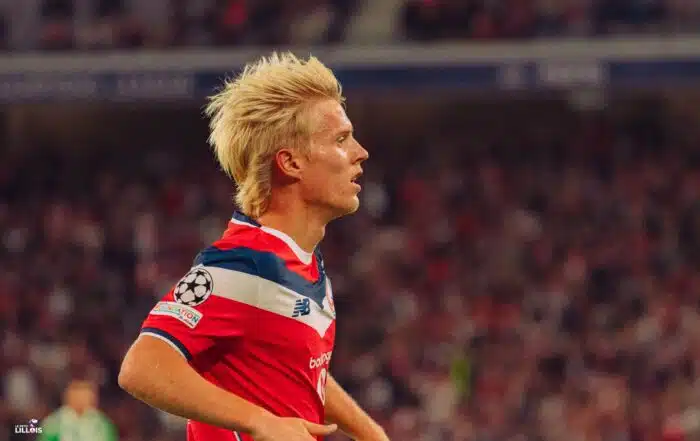 Hakon Haraldsson, offensif du LOSC.