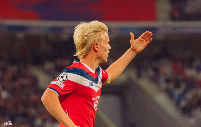 Hakon Haraldsson, milieu offensif du LOSC.