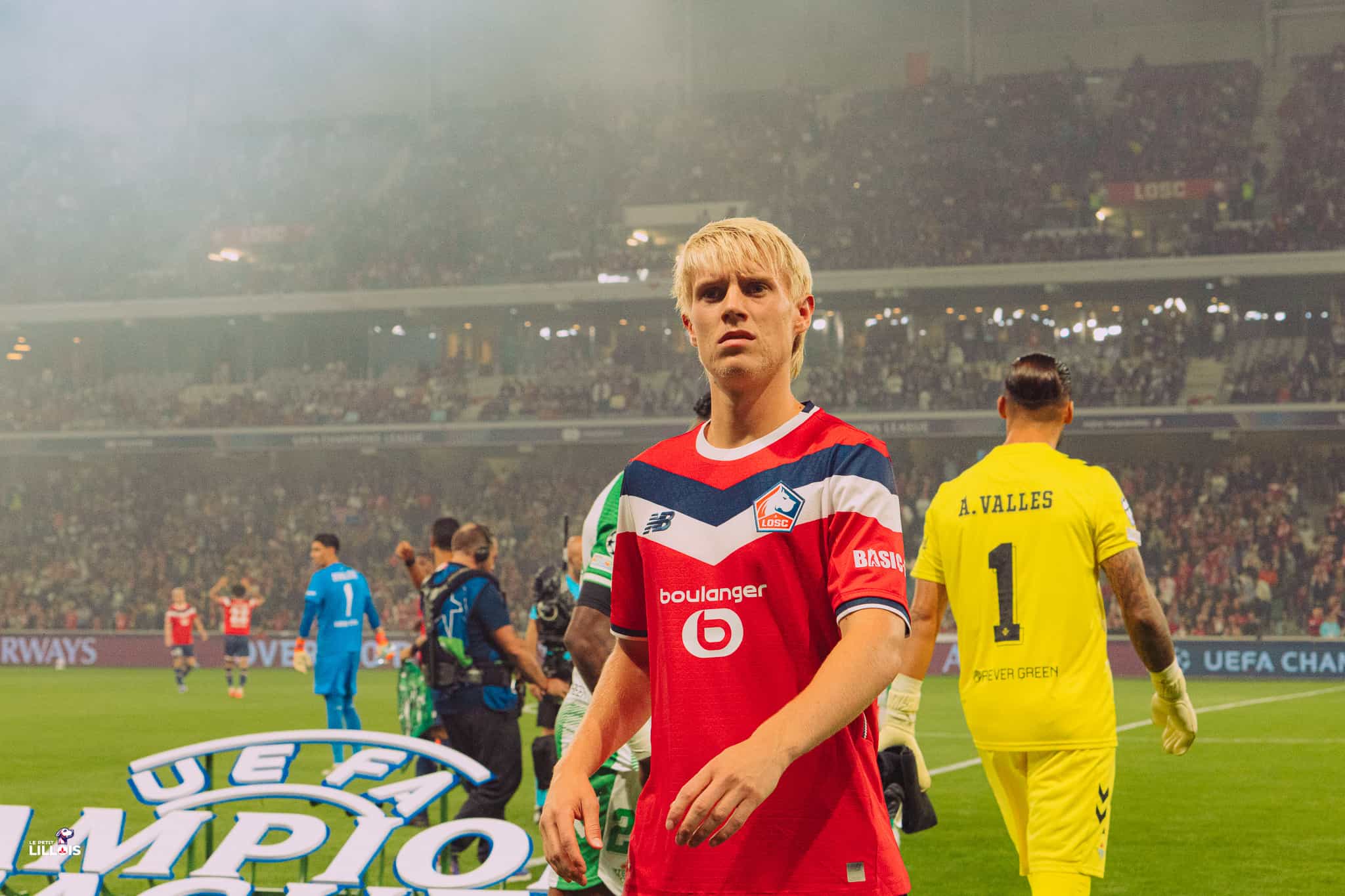 Hakon Haraldsson, milieu offensif du LOSC.