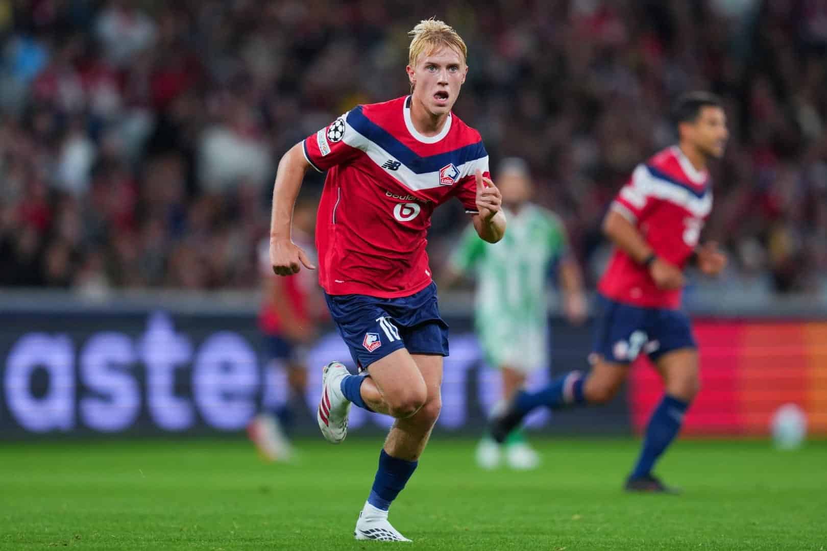 Hakon Haraldsson LOSC Hakon Haraldsson, milieu offensif du LOSC et international islandais.