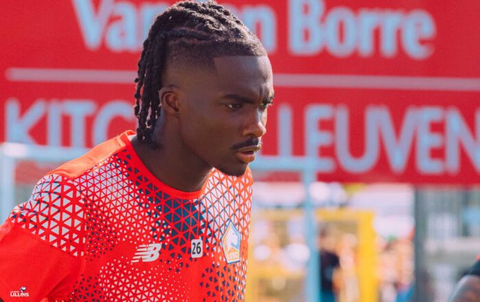 Isaac Cossier, défenseur central du LOSC.