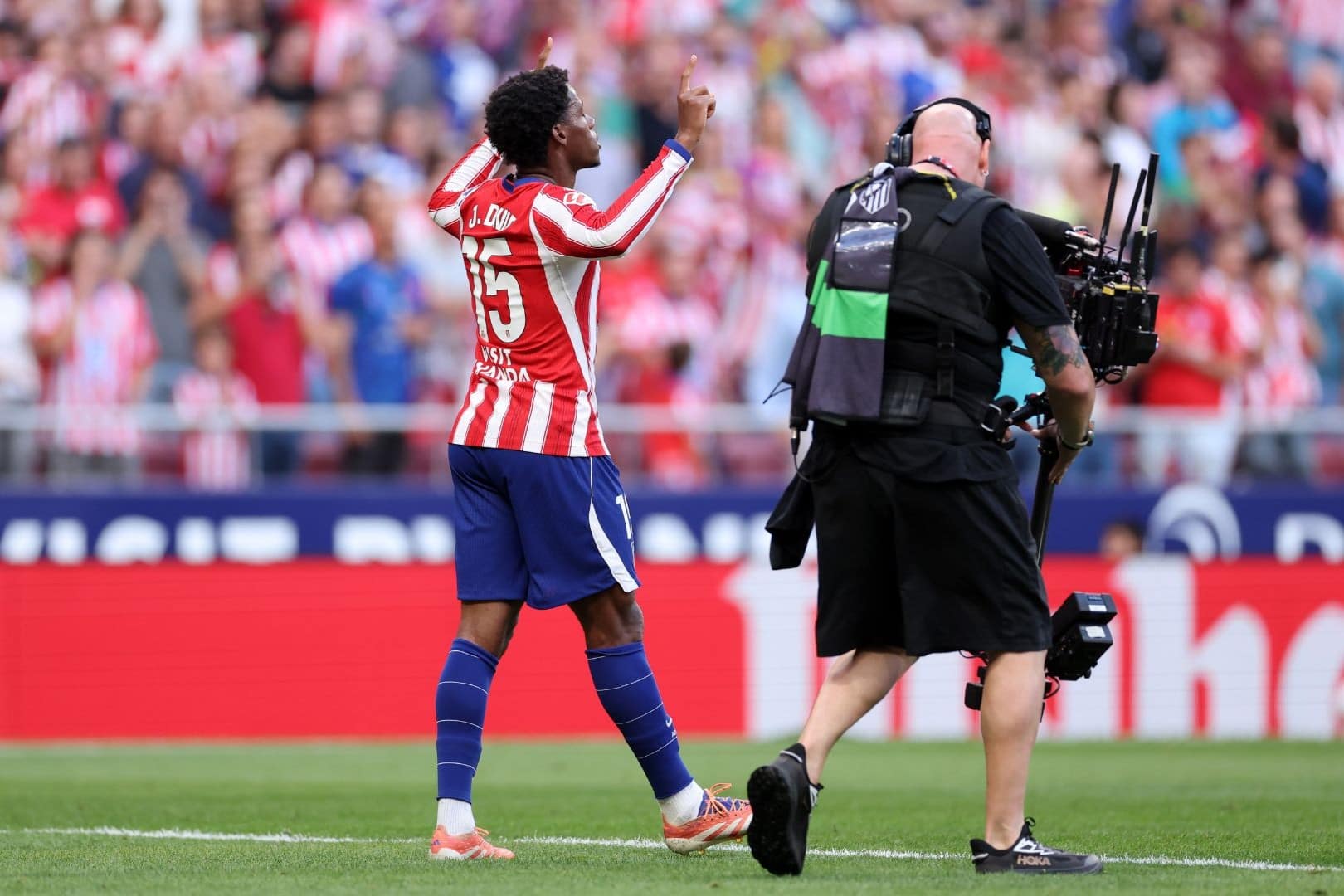 Jonathan David, attaquant de l'Atl&eacute;tico de Madrid.