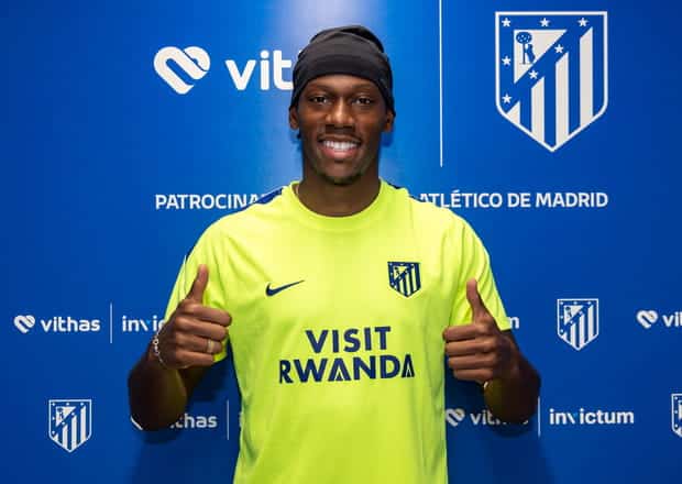 Jonathan David, transf&eacute;r&eacute; de la Juventus &agrave; l'Atl&eacute;tico de Madrid.
