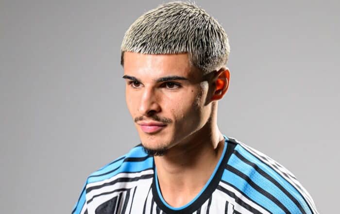 Matias Fernandez-Pardo, ancien attaquant du LOSC, nouveau joueur de Newcastle United.