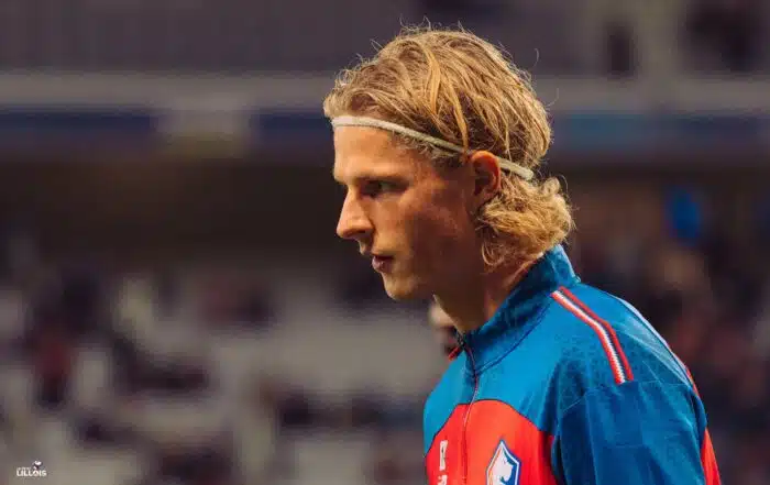 Maurits Kjærgaard, milieu de terrain du LOSC.