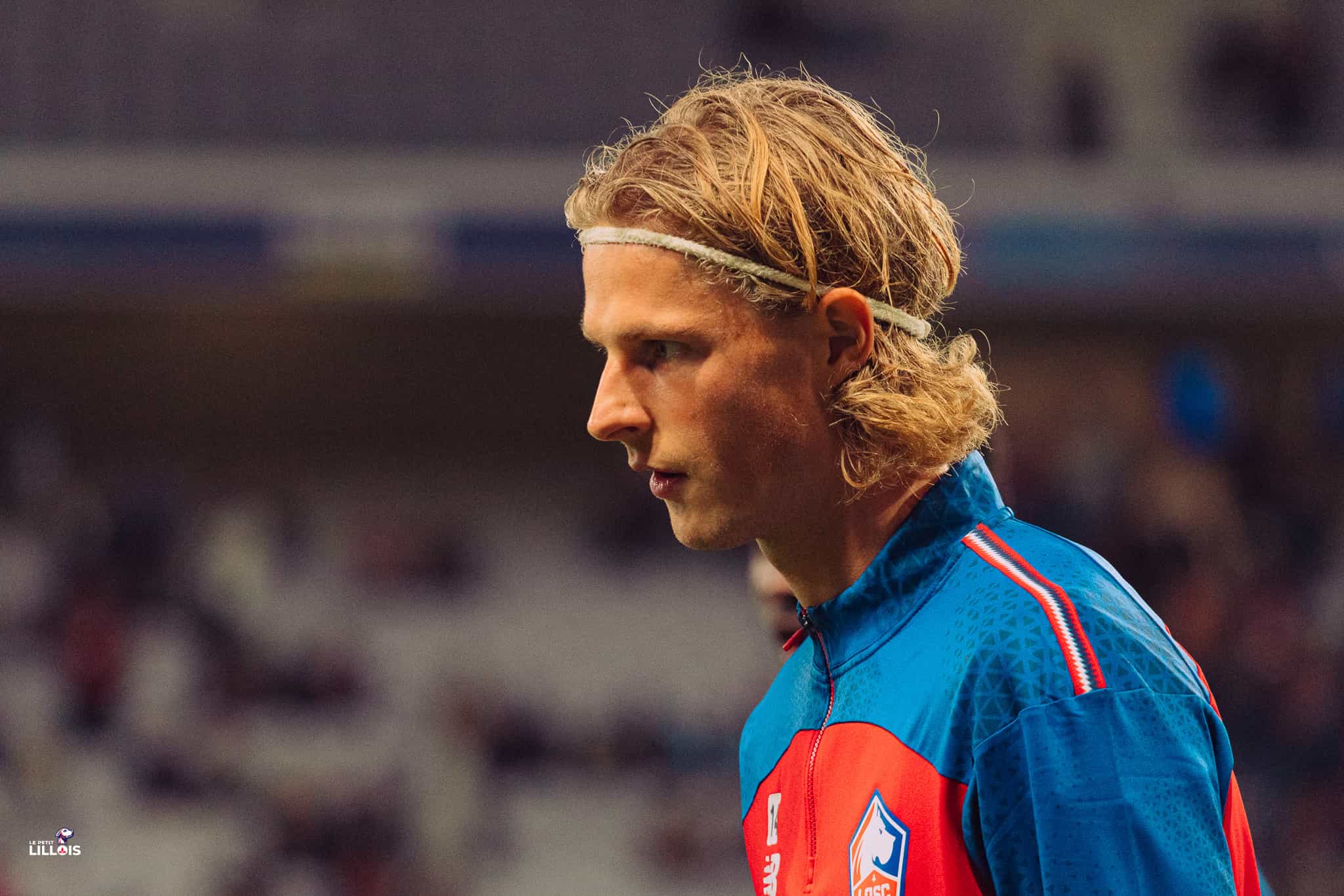 Maurits Kj&aelig;rgaard, milieu de terrain du LOSC.