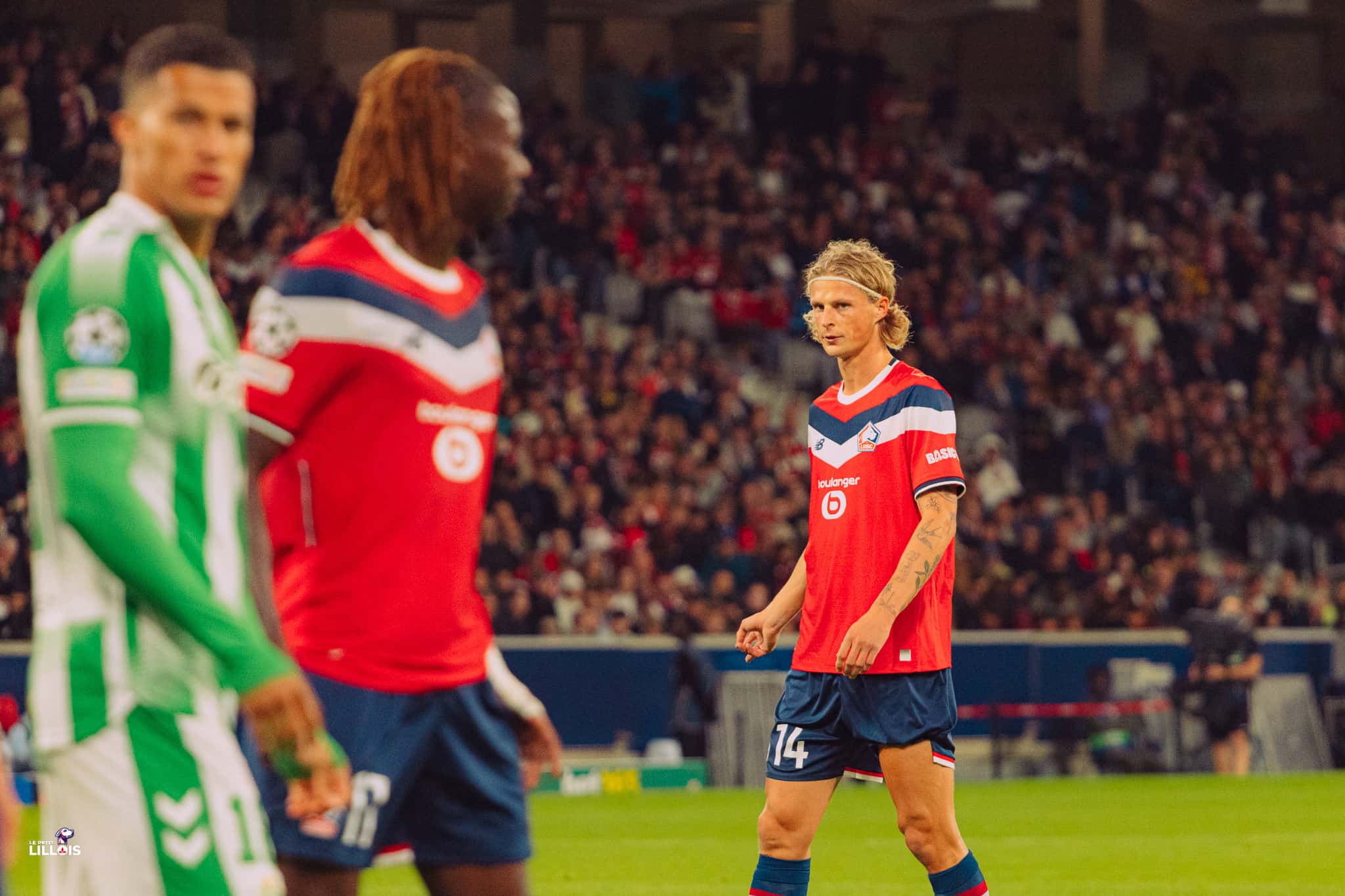 Maurits Kjaergaard, milieu de terrain du LOSC.