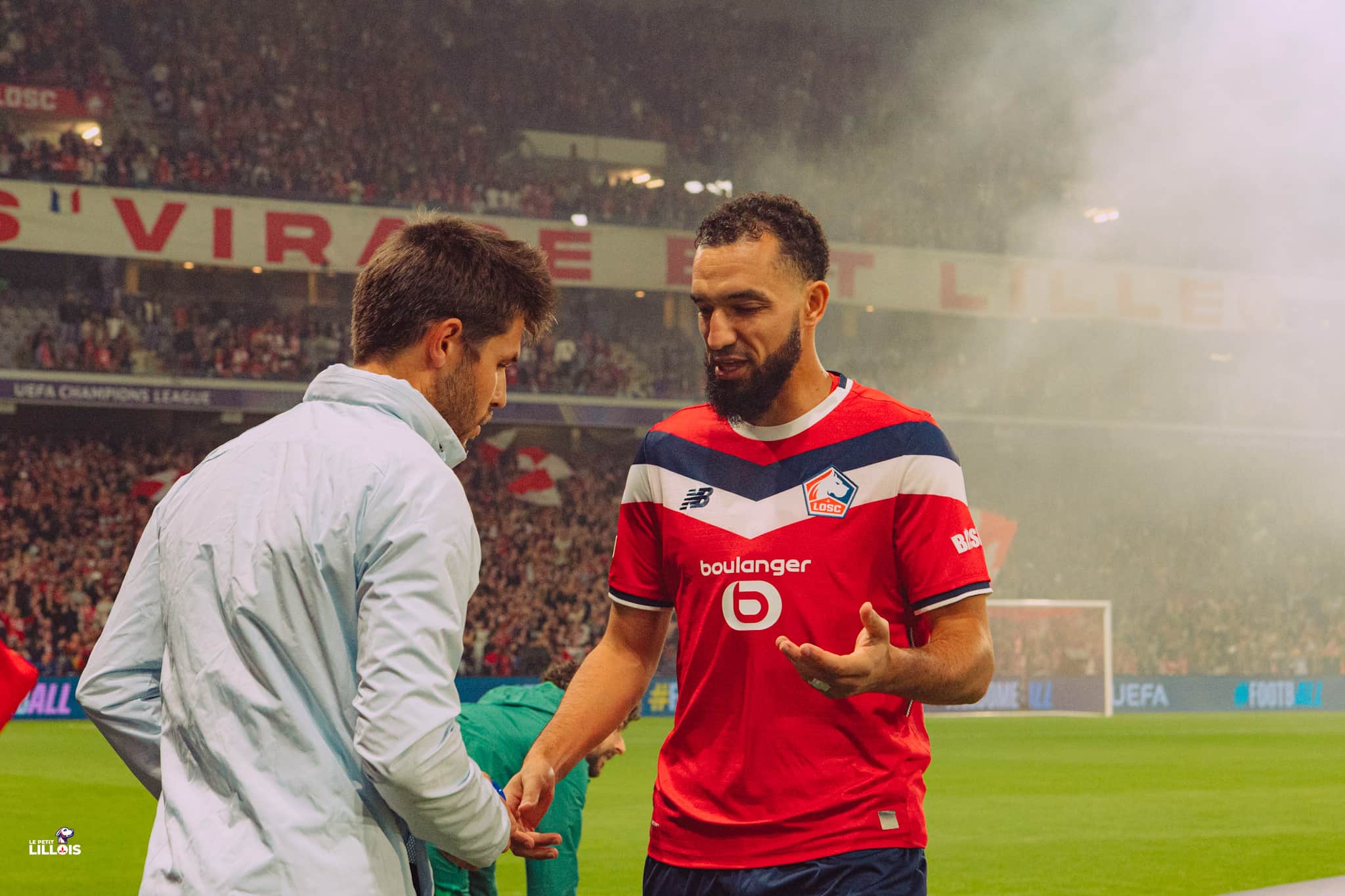 Nabil Bentaleb, milieu de terrain du LOSC.
