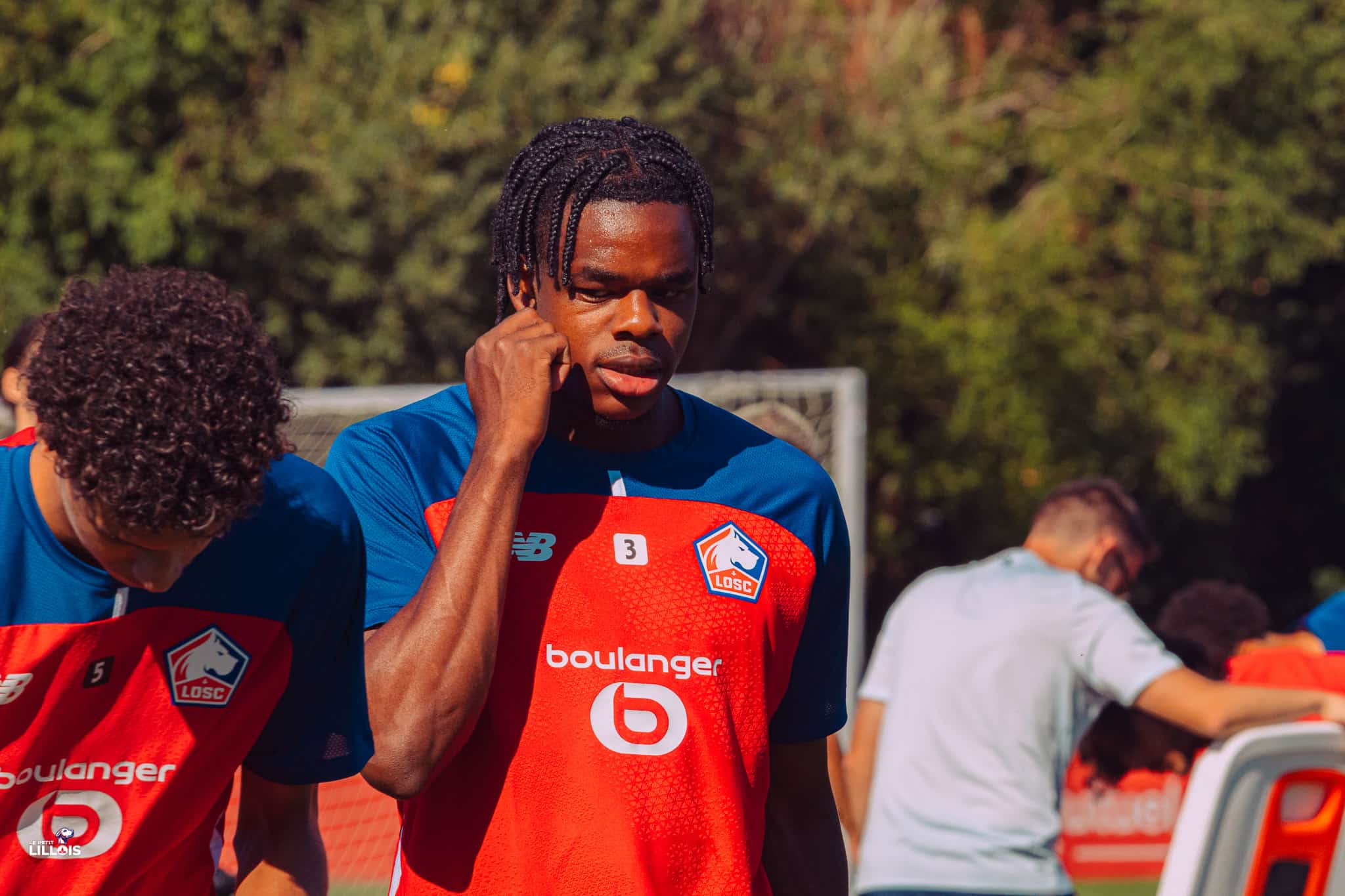 Nathan Ngoy, d&eacute;fenseur central du LOSC.