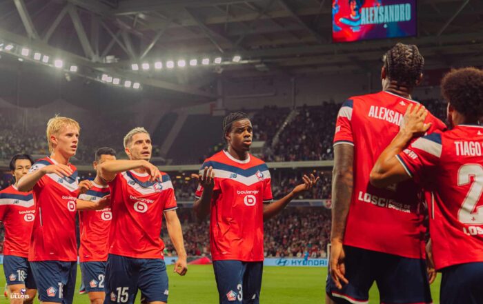 Nathan Ngoy, défenseur central du LOSC.