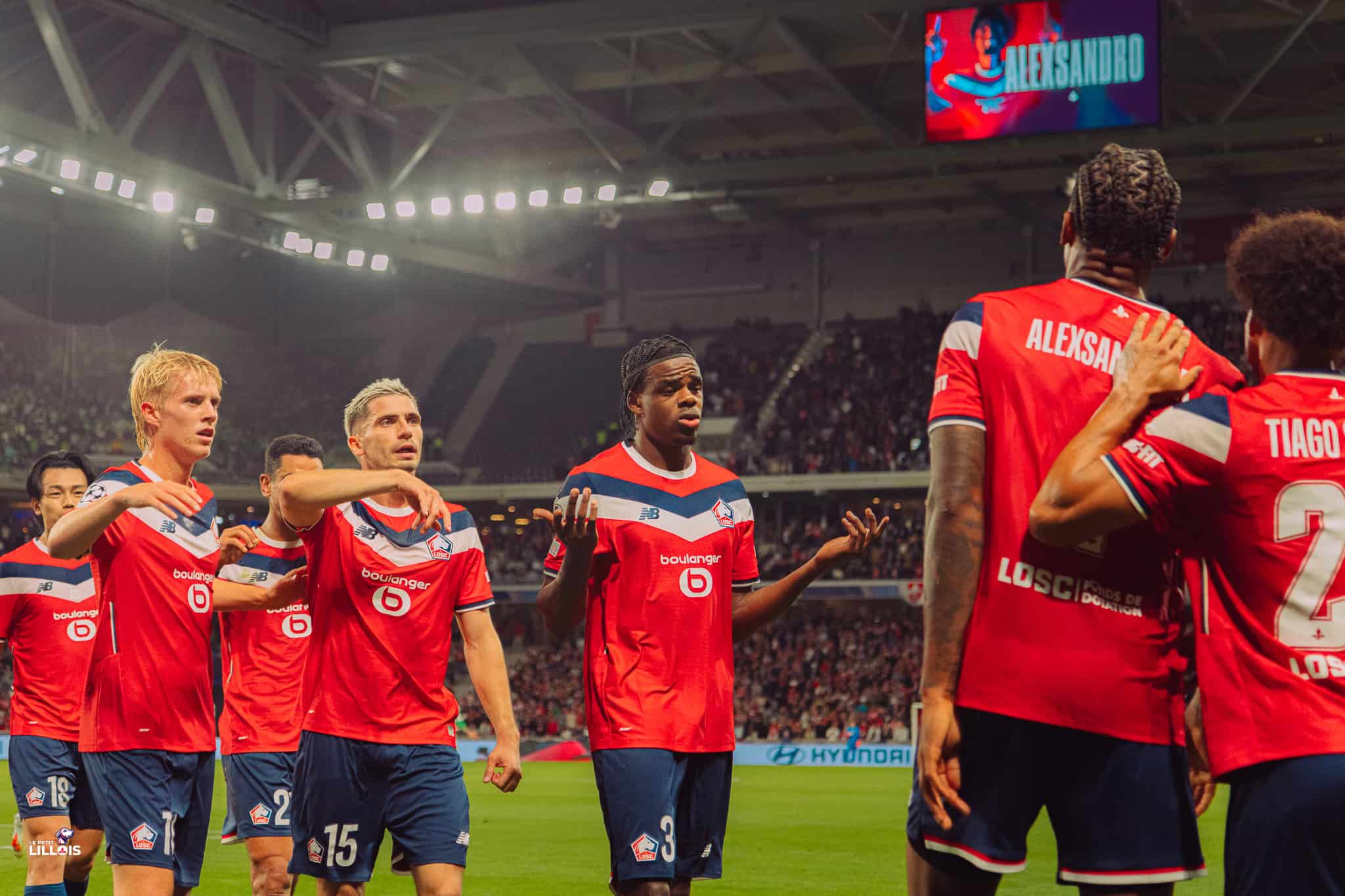 Nathan Ngoy, d&eacute;fenseur central du LOSC.