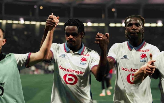 Nathan Ngoy, Ngal'ayel Mukau, joueur du LOSC.